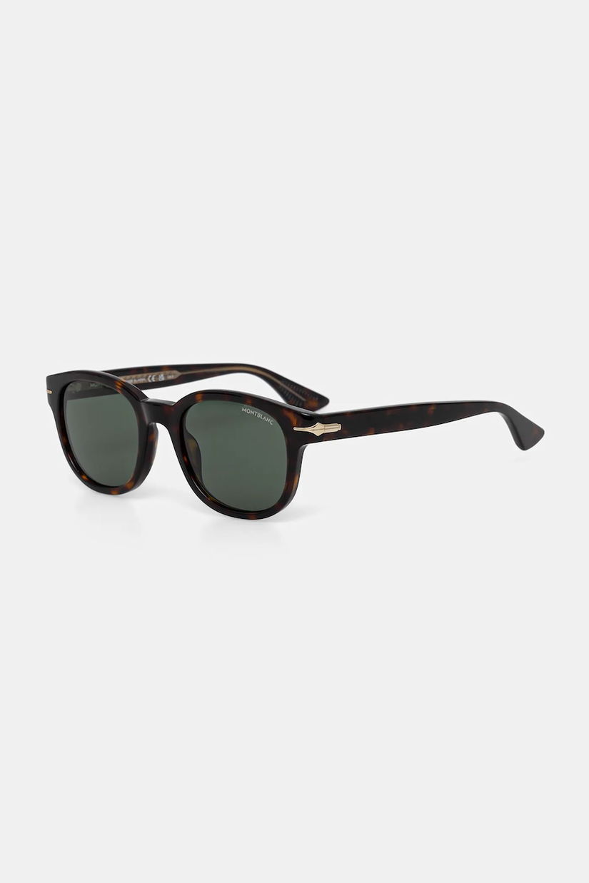 Montblanc ochelari de soare culoarea maro, MB0435S