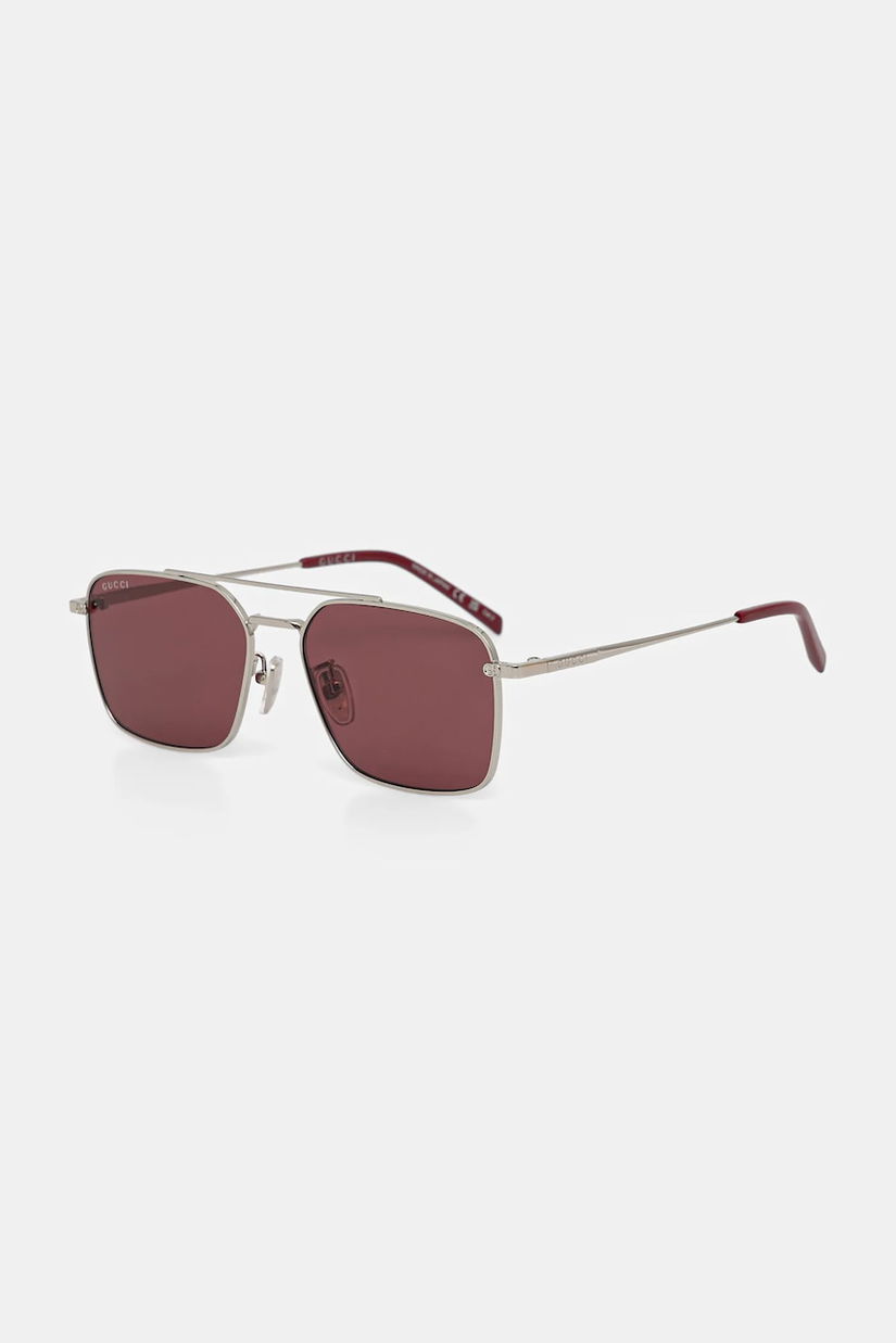 Gucci ochelari de soare culoarea argintiu, GG1957SA