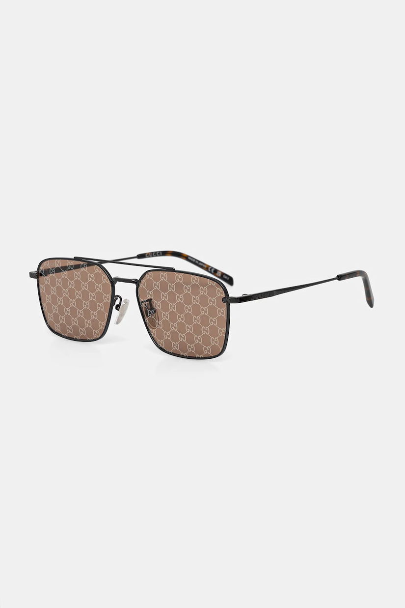 Gucci ochelari de soare culoarea gri, GG1957SA