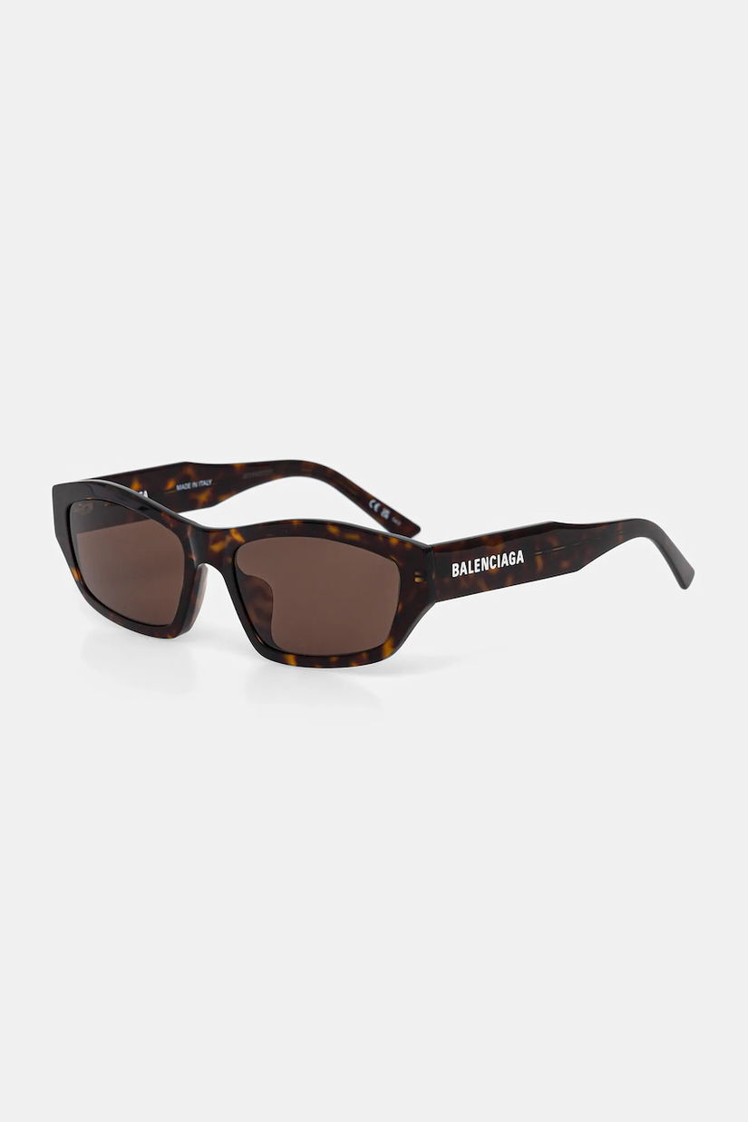 Balenciaga ochelari de soare culoarea maro, BB0448SK
