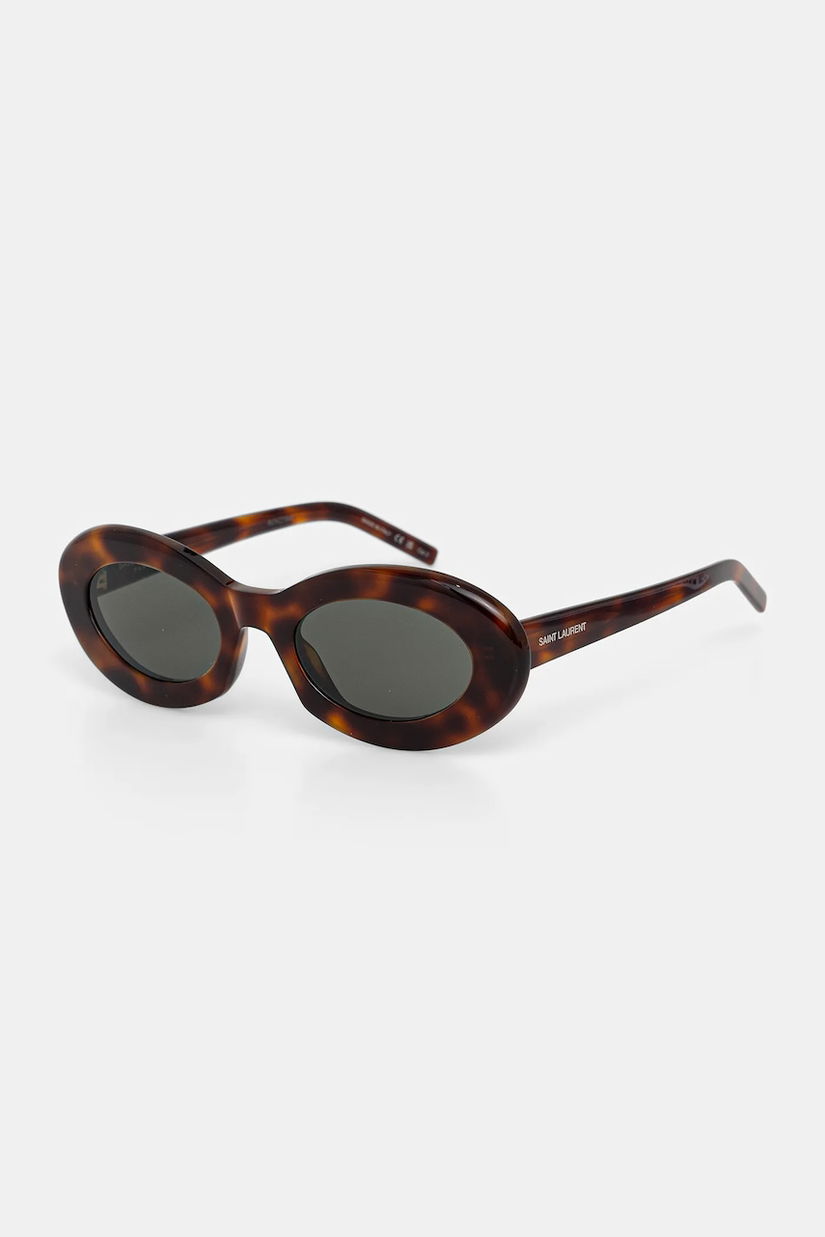 Saint Laurent ochelari de soare culoarea maro, SL 594