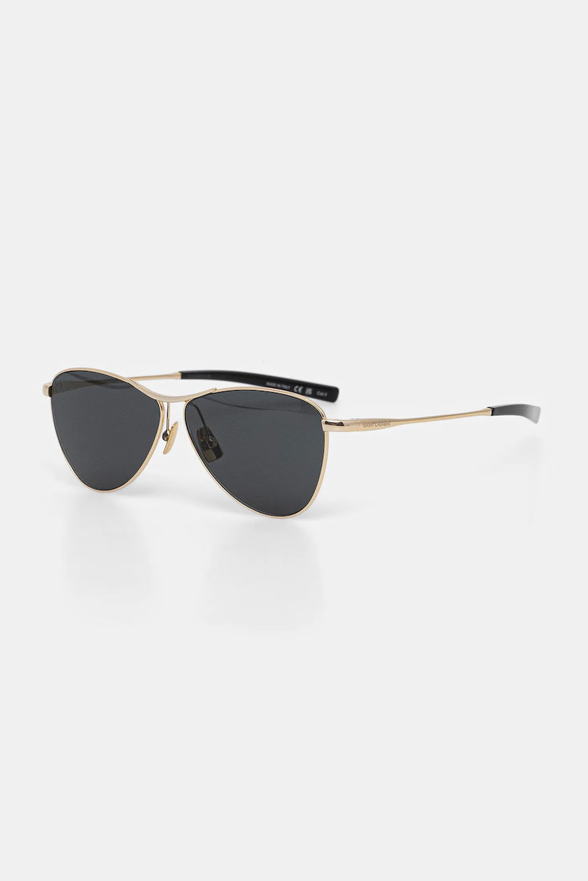 Saint Laurent ochelari de soare VESPER culoarea auriu, SL 831