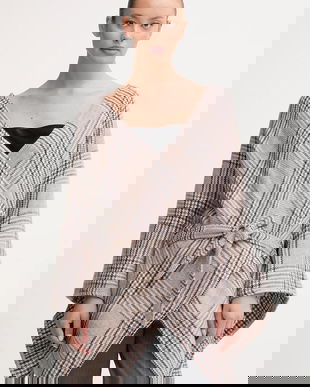 United Colors of Benetton poncho culoarea gri, light, 6HKYDU01E