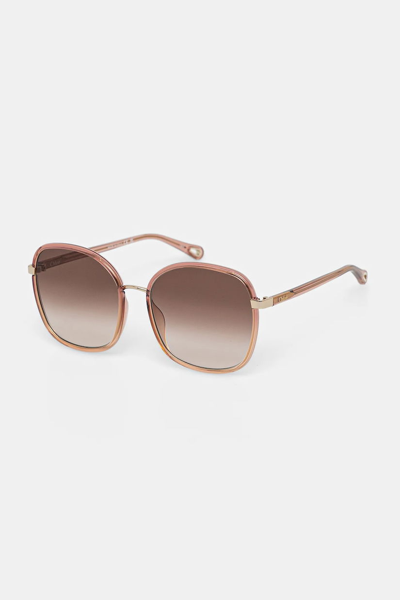 Chloé ochelari de soare culoarea portocaliu, CH0031S