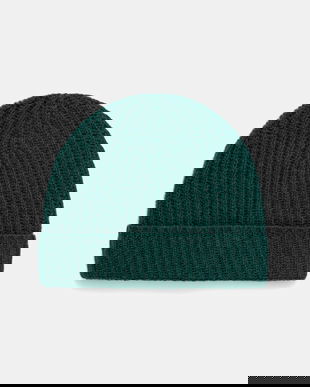 United Colors of Benetton căciulă de lână culoarea negru, de lana, din țesătură netedă, 1302U0724