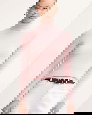 United Colors of Benetton pulover de lână culoarea gri, cu guler, 1002D2348