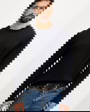 United Colors of Benetton pulover de lână culoarea bleumarin, light, 11AHU1056