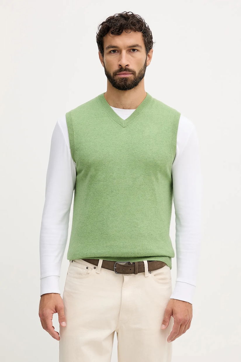 United Colors of Benetton vestăde lână culoarea negru, light, 1002U400L