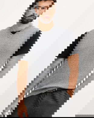 United Colors of Benetton vestăde lână culoarea negru, light, 1002U400L