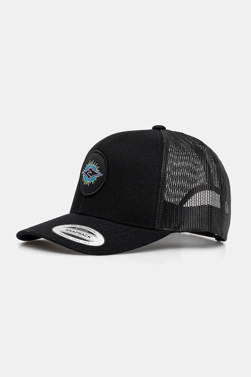 Rip Curl șapcă culoarea negru, cu imprimeu, 1FMMHE
