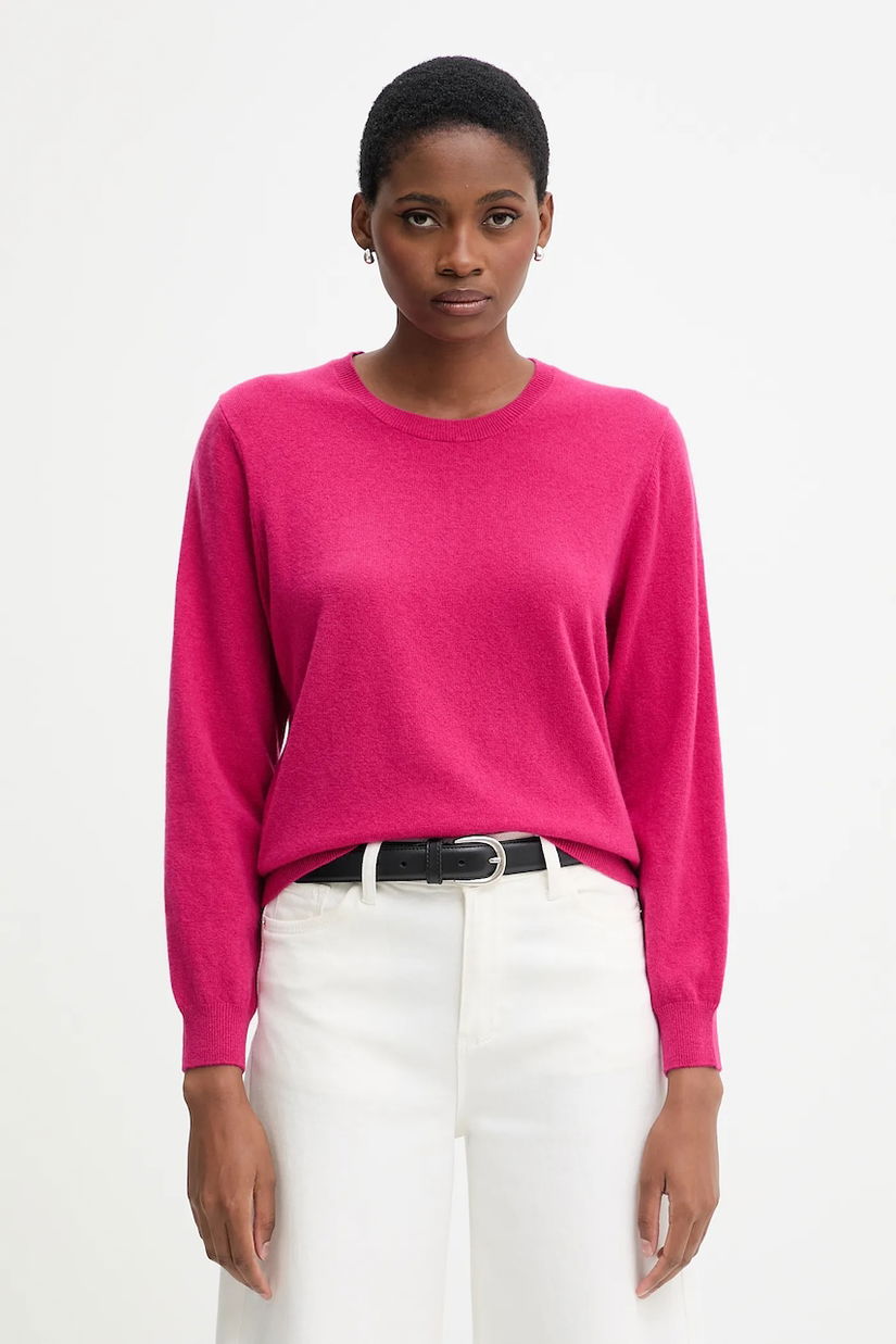 United Colors of Benetton pulover de lână culoarea negru, 1002D10BG