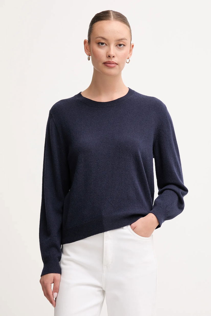United Colors of Benetton pulover de lână culoarea negru, 1002D10BG