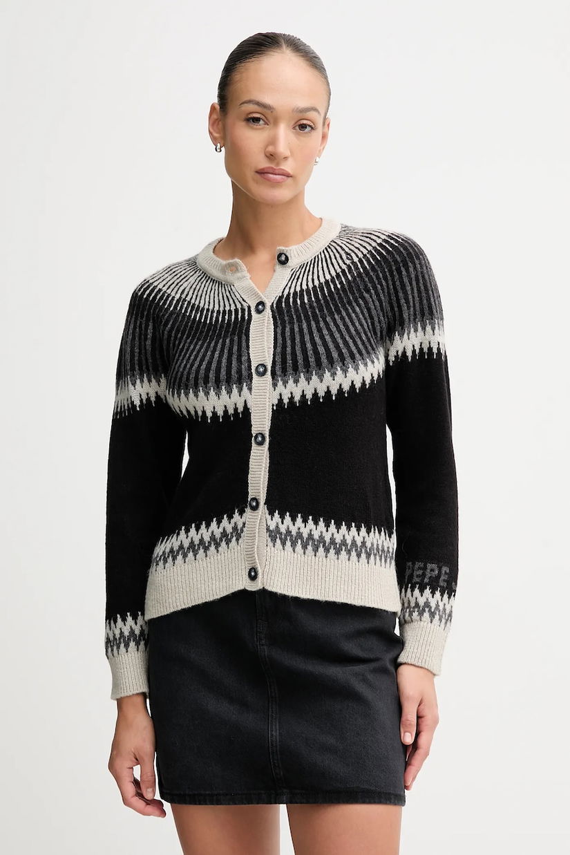 Pepe Jeans cardigan din amestec de lână PL7000048