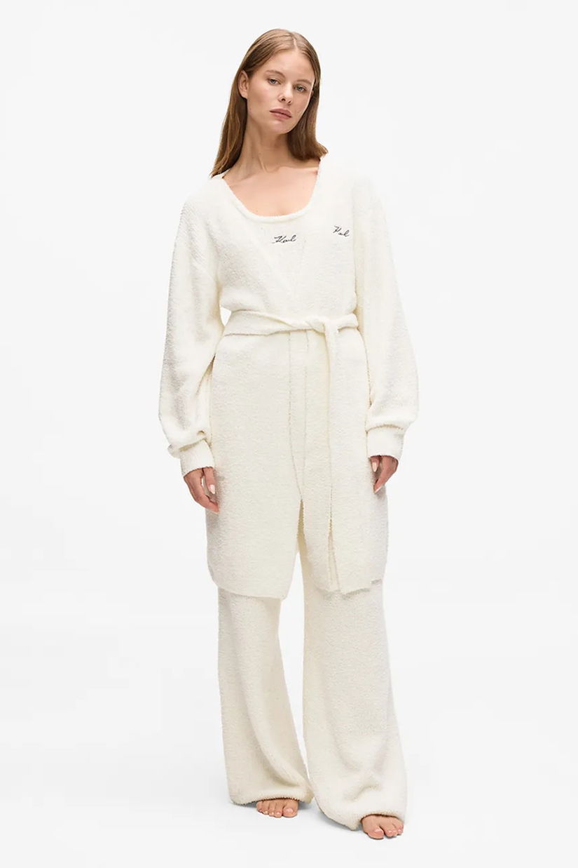 Karl Lagerfeld cardigan culoarea bej, A4W44006