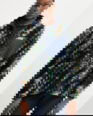 Columbia hanorac cu două fețe pentru exterior Winter Pass bluză bărbătească bleumarin cu model 2135651