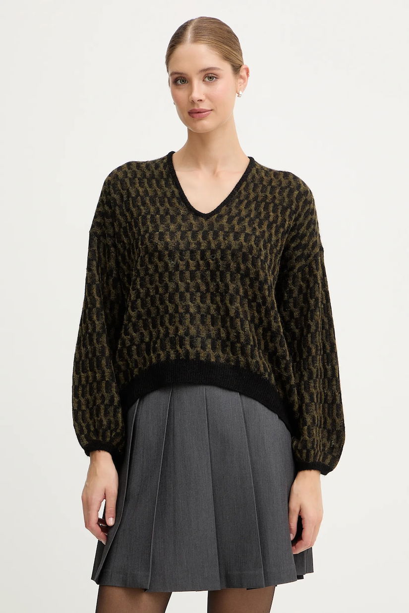 United Colors of Benetton pulover din amestec de lână