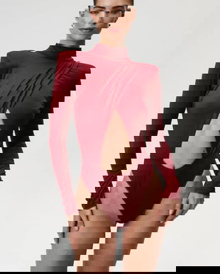 Undress Code body Classic culoarea bordo, uni, 1013