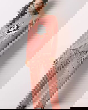 women'secret pijama culoarea portocaliu, 3132144