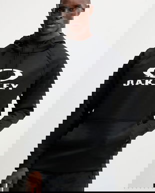 Oakley hanorac SIERRA culoarea negru, cu glugă, cu imprimeu, FOA402382