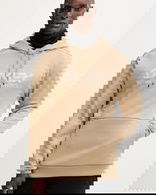 Oakley hanorac RIDER culoarea verde, cu glugă, cu imprimeu, FOA402381