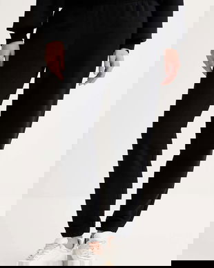 MUUV. pantaloni de trening MUUV. x Answear culoarea negru, melanj