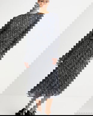 Pepe Jeans rochie culoarea bleumarin, maxi, evazați, PL9537722