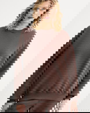 MUUV. bluză MUUV. x Answear culoarea maro, uni