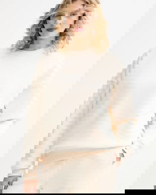 MUUV. bluză MUUV. x Answear culoarea bej, uni