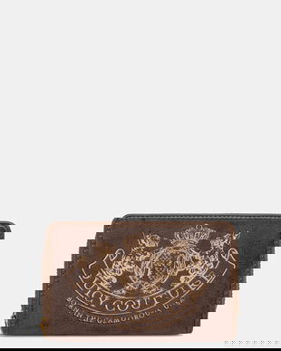 Juicy Couture portofel Twig Narrative culoarea maro, WIJTG8991WZC