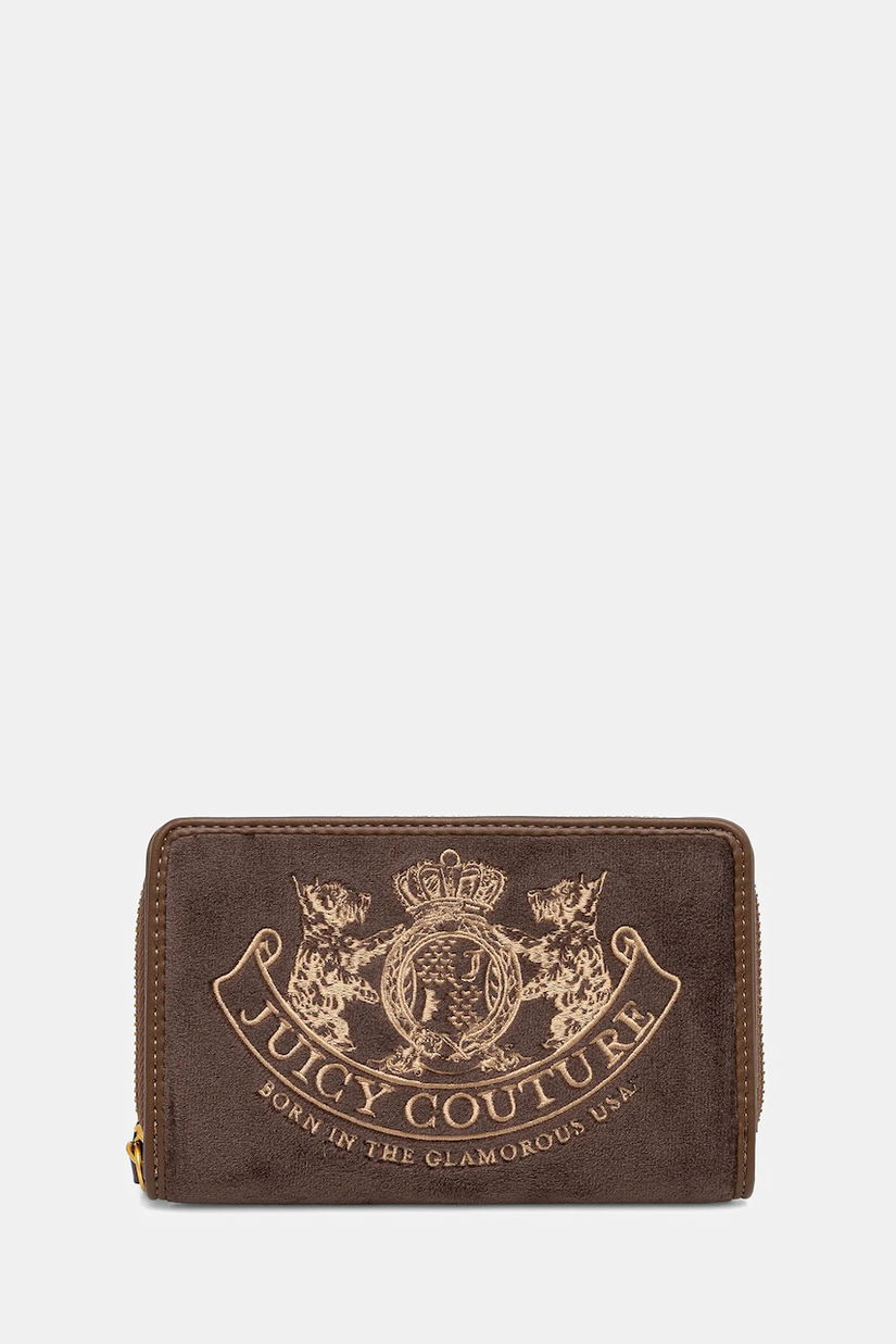 Juicy Couture portofel Twig Narrative culoarea maro, WIJTG8991WZC