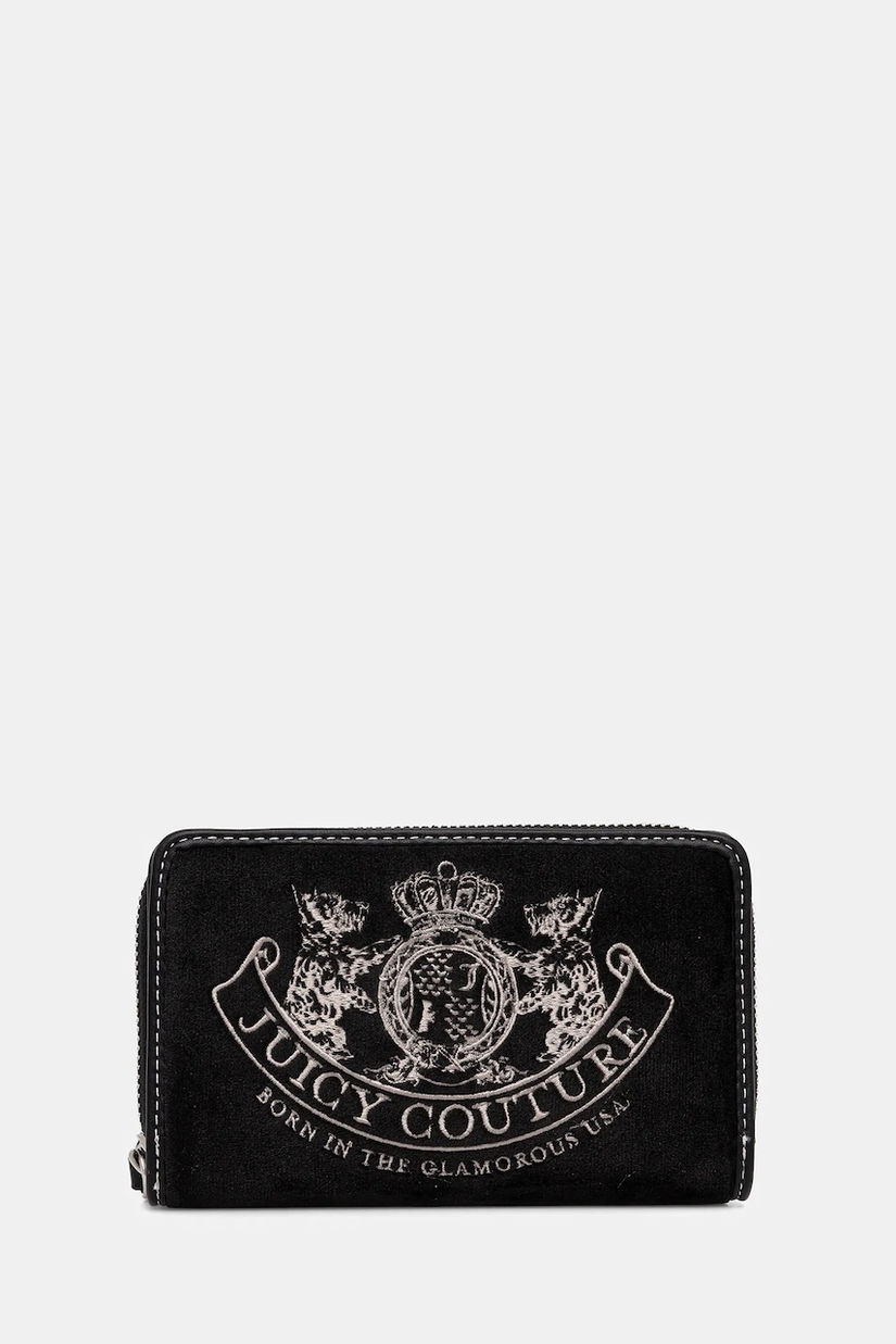 Juicy Couture portofel Twig Narrative culoarea negru, WIJTG8991WZC