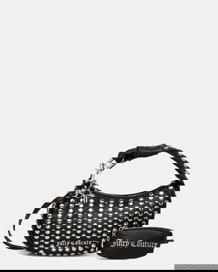 Juicy Couture poșetă Blossom culoarea negru, BIJL58974WVP