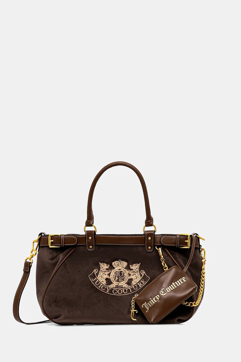 Juicy Couture poșetă Twig Narrative culoarea maro, BIJTG8987WZC