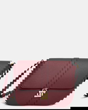 U.S. Polo Assn. poșetă Winterberry culoarea roșu, BIUWZ8858WVP