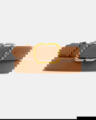 Answear.LAB curea de piele culoarea maro