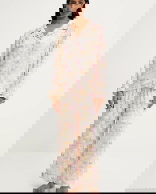 Answear Lab pijama culoarea roz