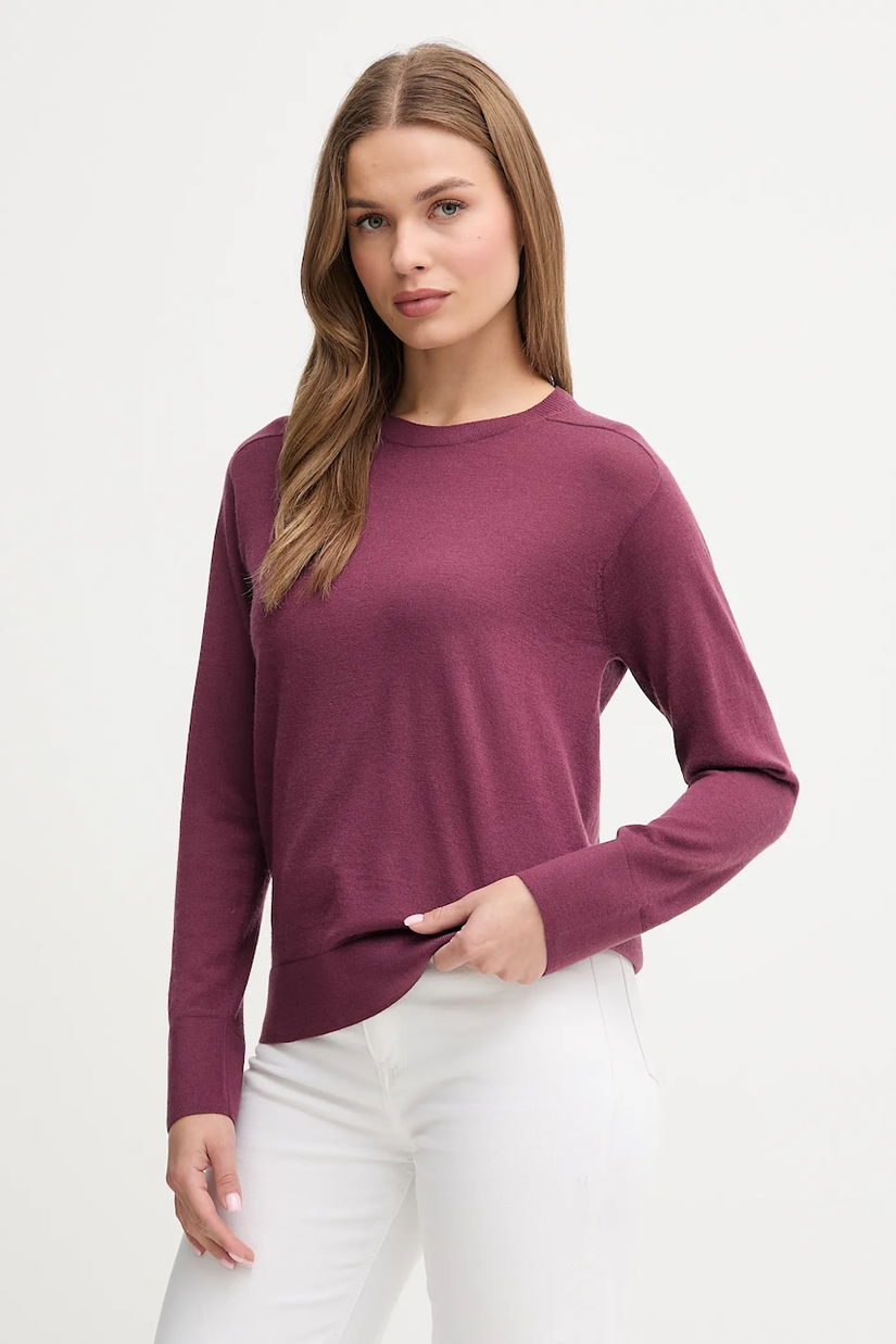 United Colors of Benetton pulover de lână culoarea gri, light, 11AHD10CV