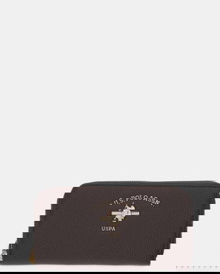 U.S. Polo Assn. portofel Stanford culoarea negru, WIUSS6207WVP