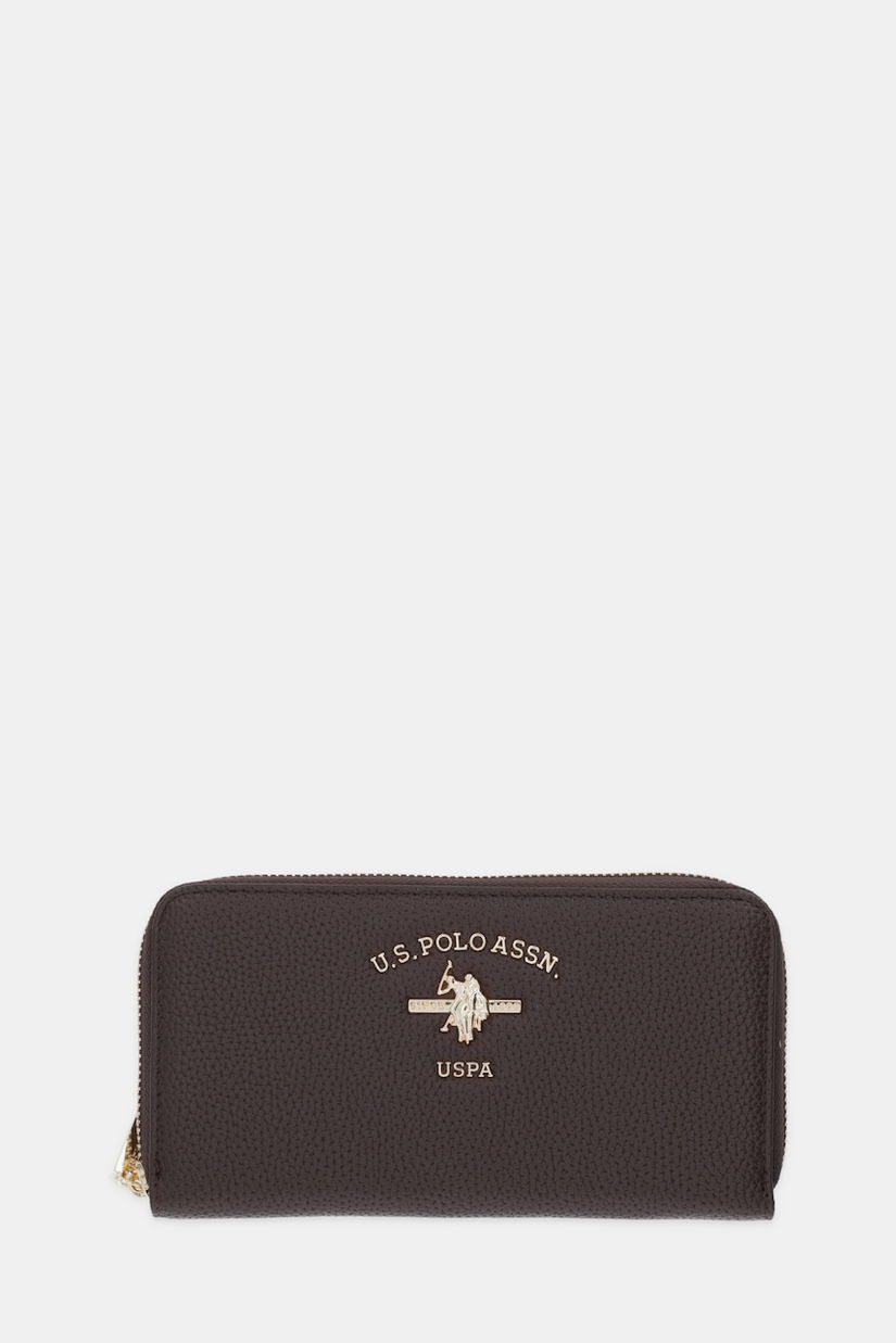 U.S. Polo Assn. portofel Stanford culoarea negru, WIUSS6207WVP