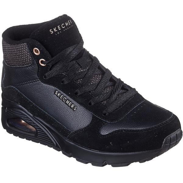 Ghete unisex Skechers Uno - Stacre Shine 177181-BBK, 41, Negru