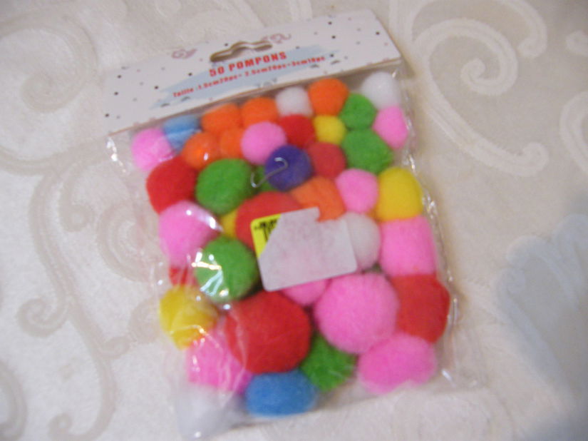 Pomponi colorati
