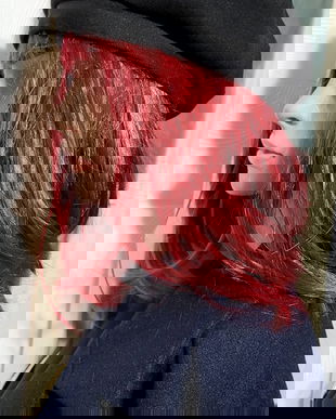 Accesoriu cap din stofa