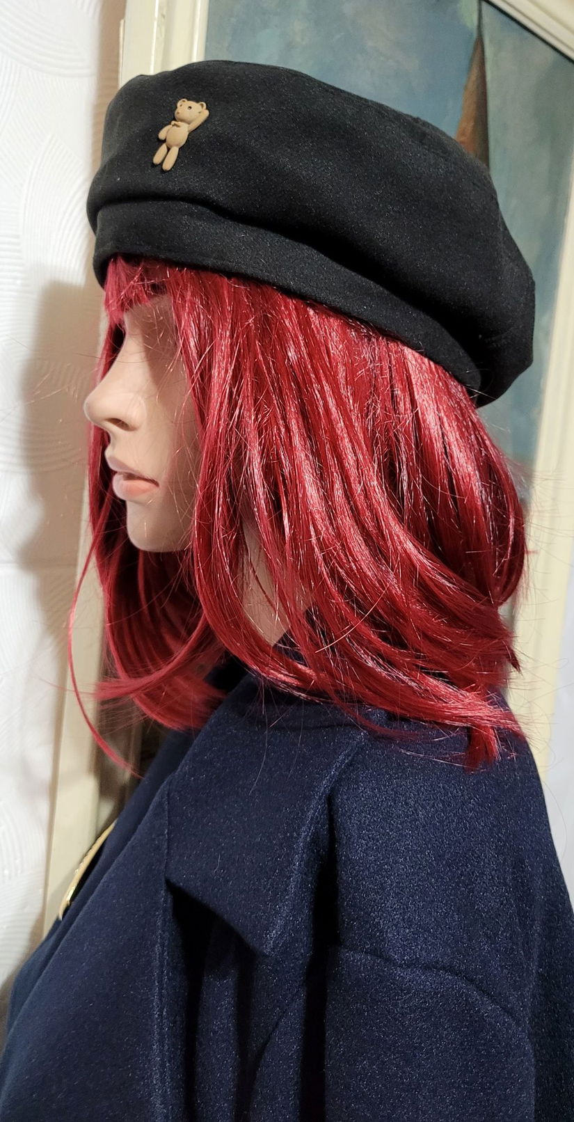 Accesoriu cap din stofa