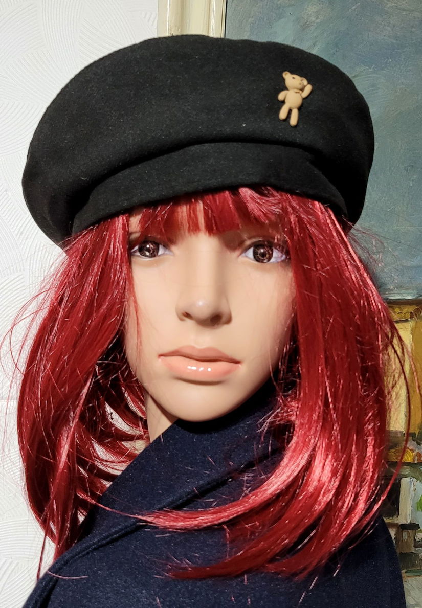 Accesoriu cap din stofa