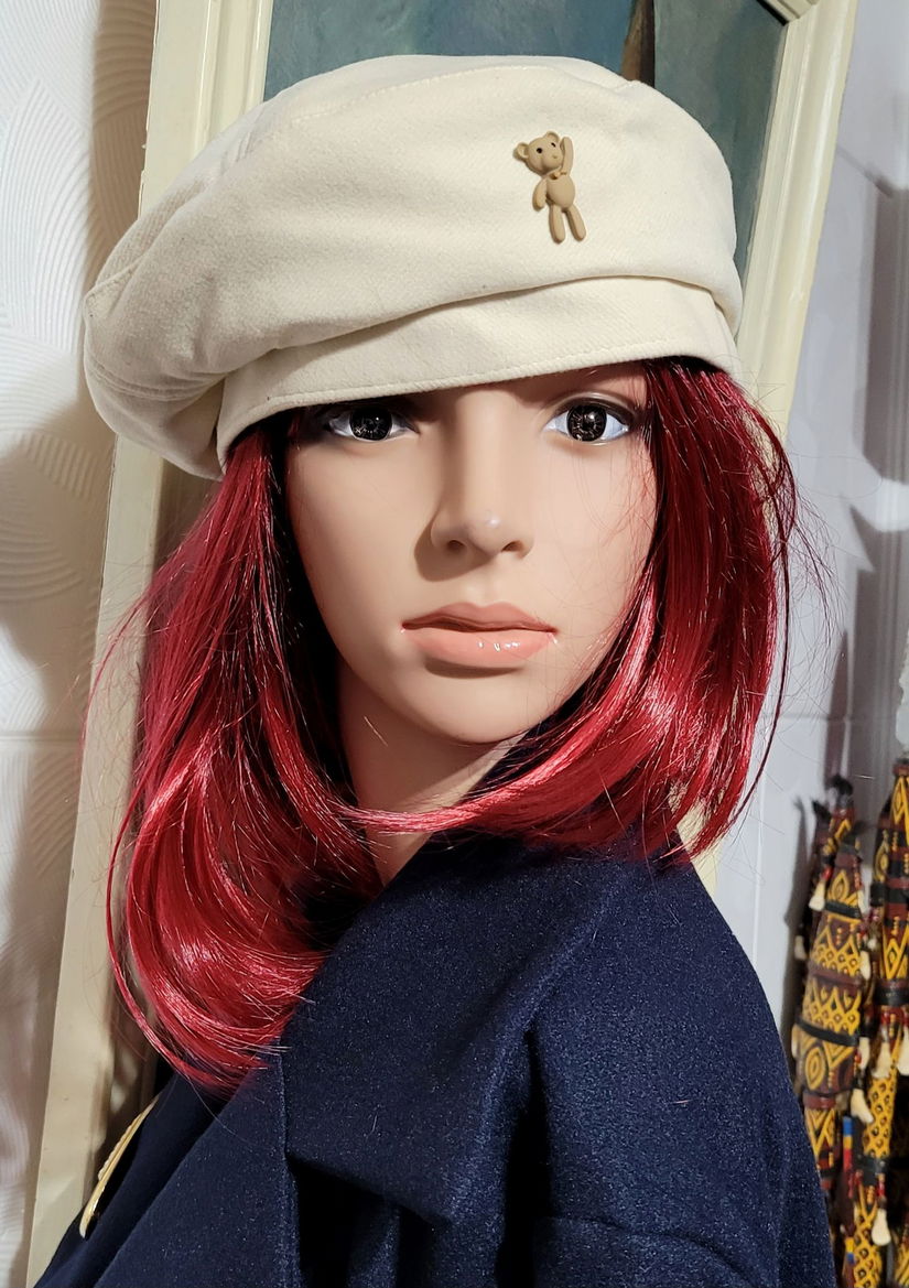 Accesoriu cap din stofa