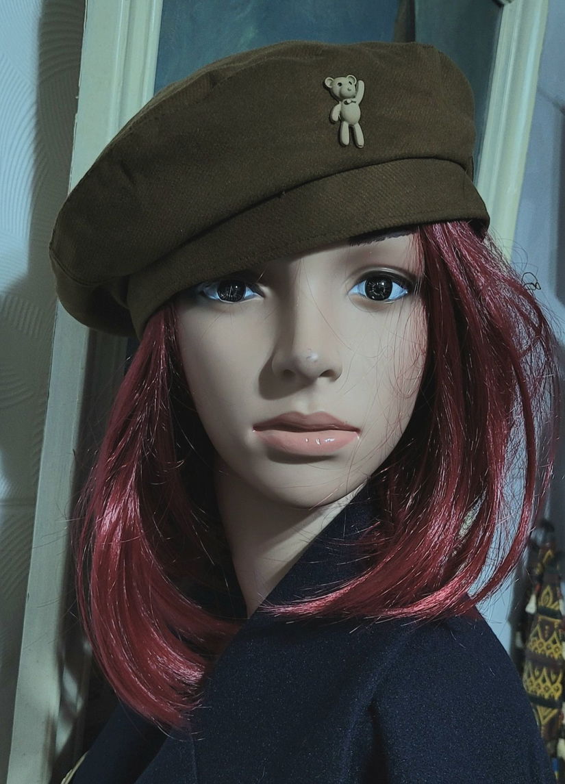 Accesoriu cap din stofa