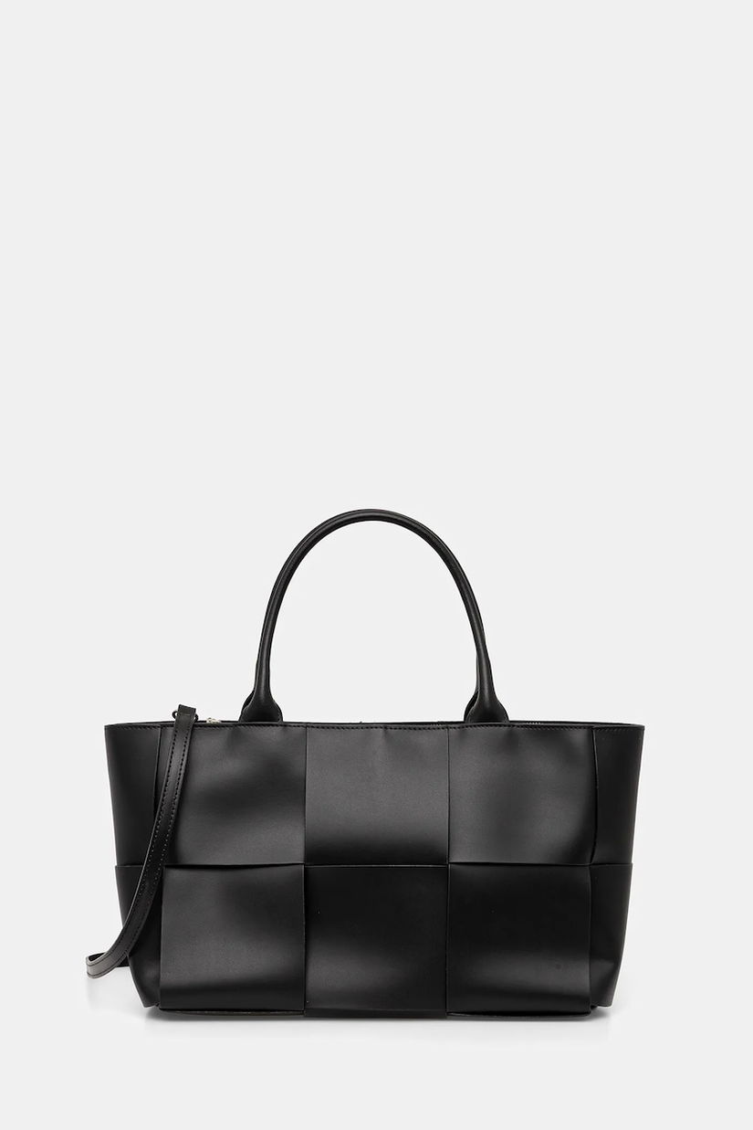 Answear.LAB poseta de piele culoarea negru
