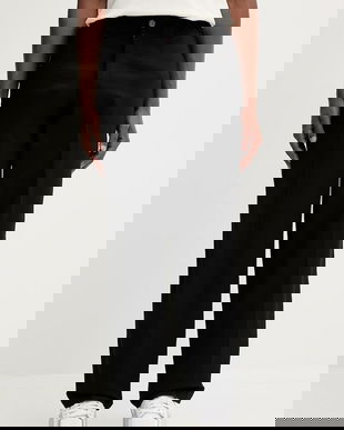 Dickies pantaloni bărbați culoarea negru simplu DK0A8671