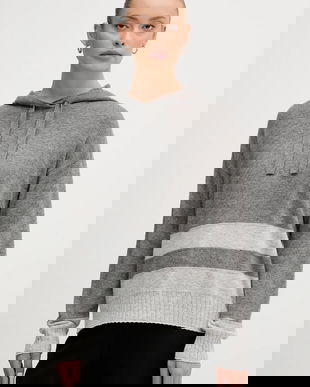 United Colors of Benetton pulover din amestec de lână culoarea gri, light, 102HE203V