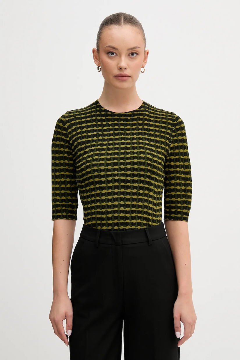 United Colors of Benetton pulover culoarea verde, light, 12F3D10EE